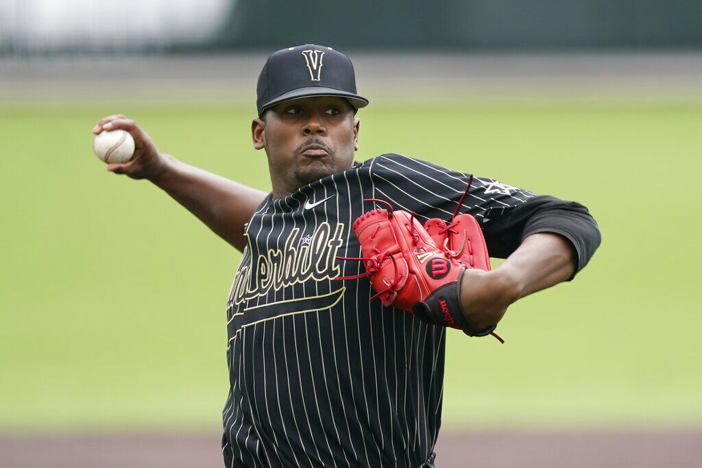 3. Texas Rangers: Kumar Rocker, RHP, Tri-City Valleycats